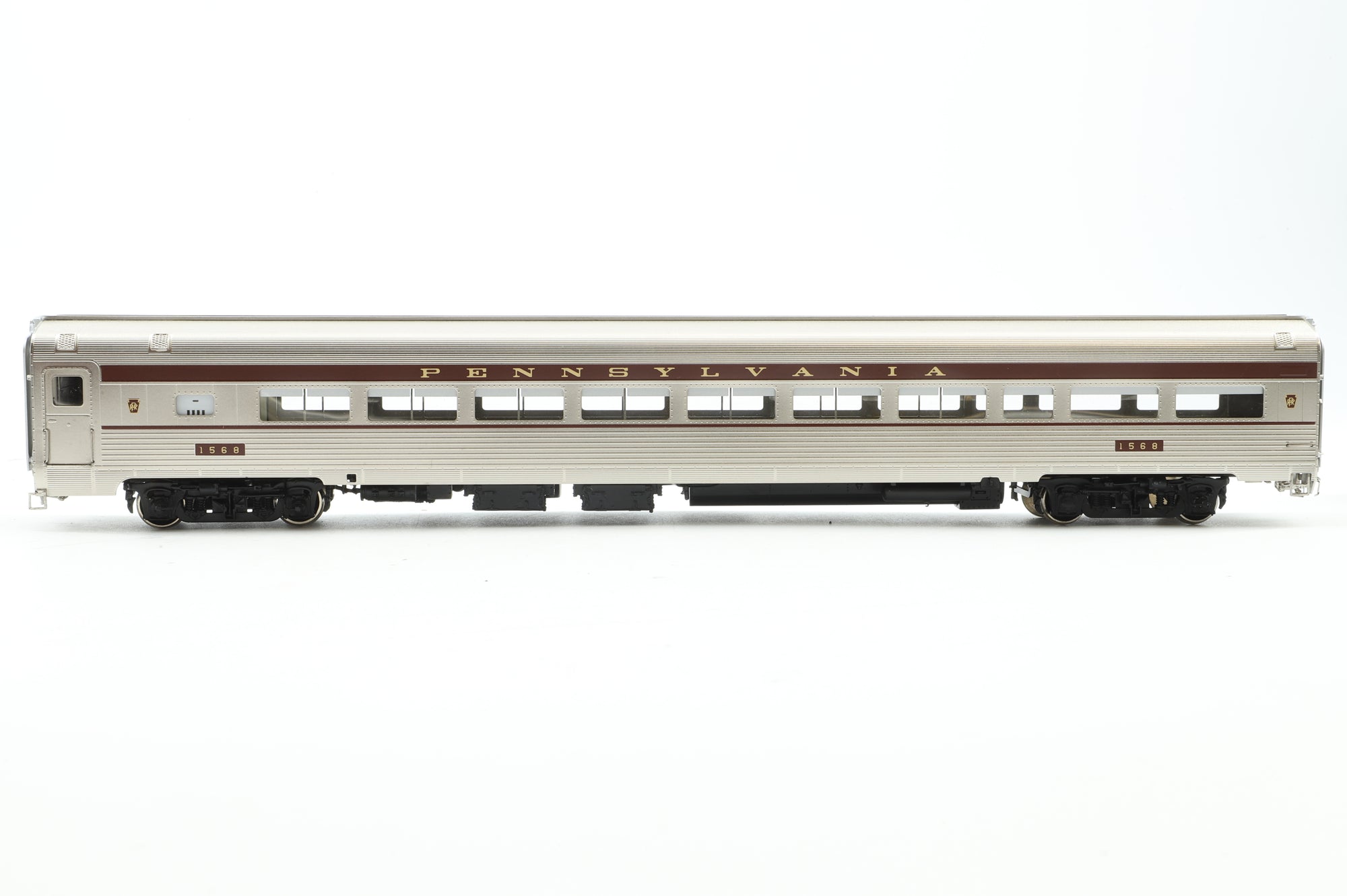 Samhongsa/Challenger Imports HO Brass Rake of 14 Pennsylvania Railroad 'Congressional', C-2A, C-2B & C-F1