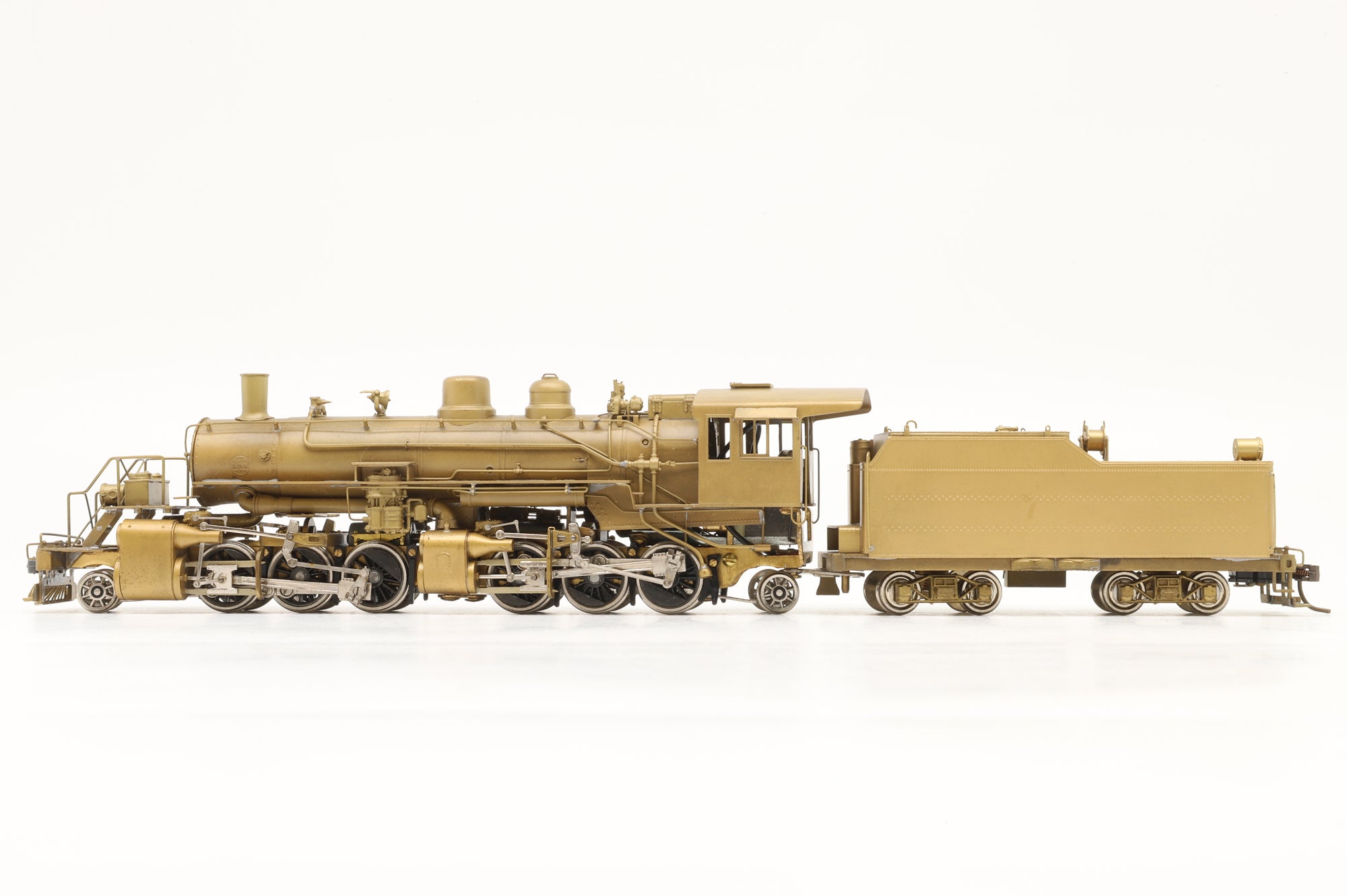 Atlas/United Scale Models HO Sierra R.R. 2-6-6-2 Ex-Weyerhauser Timber Co. PFM Exclusive, Plain Brass