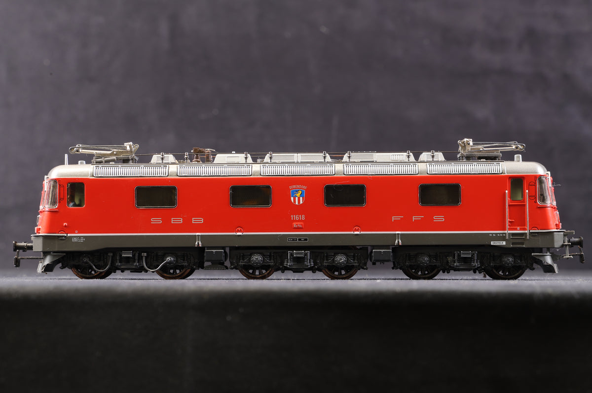 HAG HO SBB-CFF Re 6/6 Electric Loco &#39;11618&#39;