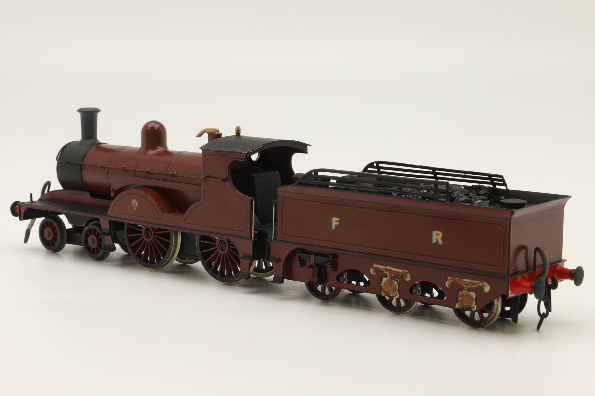 Kit Built OO Furness Railway Steam Locomotive FR Maroon Pro Painted