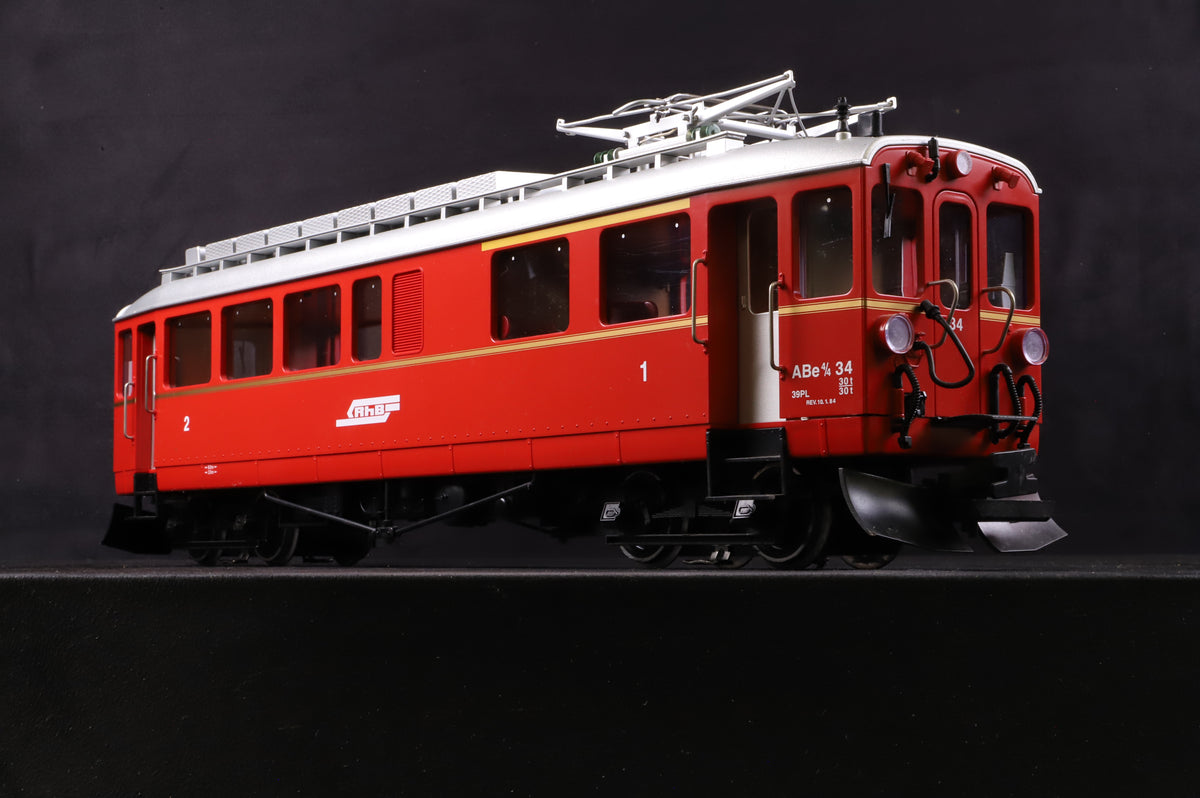 LGB G 20390 RhB Railcar ABe 4/4 34 DCC