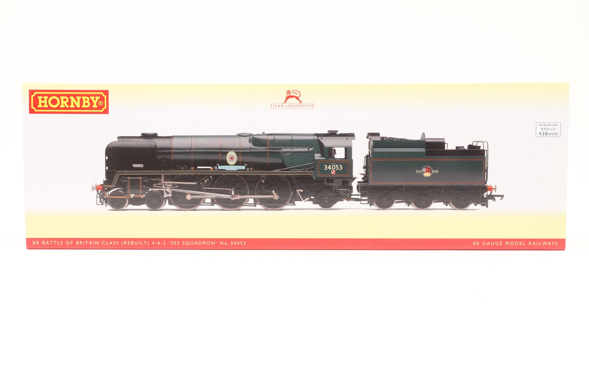 Hornby OO R30485 Battle of Britain Class '34053' '303 Squadron' BR Green L/C