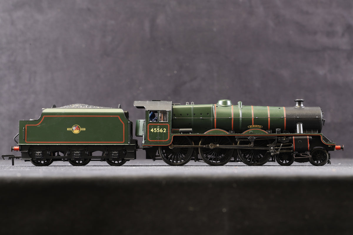 Bachmann OO 31-176DC Jubilee Class &#39;45562&#39; &#39;Alberta&#39; Stanier Tender BR Green L/C, DCC Removed