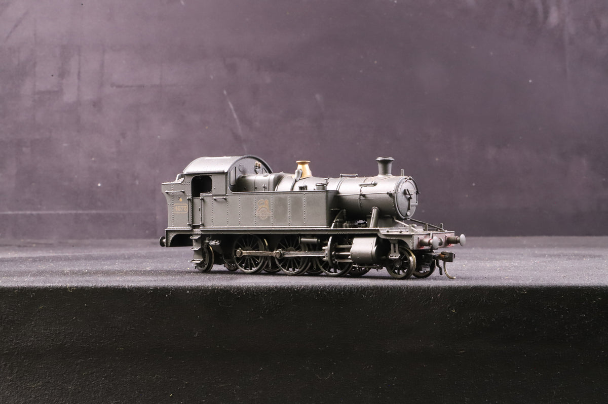 Bachmann OO 32-128 45xx Tank &#39;4573&#39; BR Black E/C Weathered