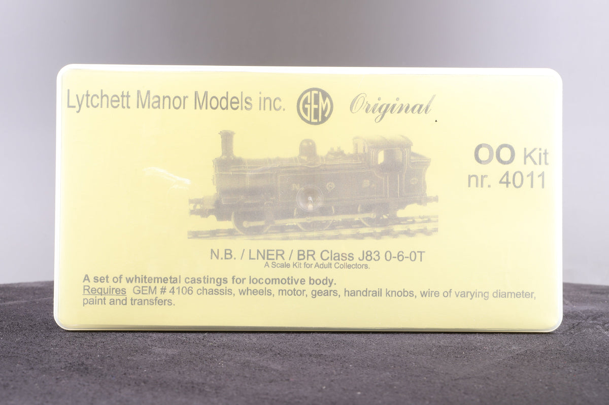 GEM - Lytchett Manor Models OO NB, LNER, BR Class J83 0-6-0T Kit