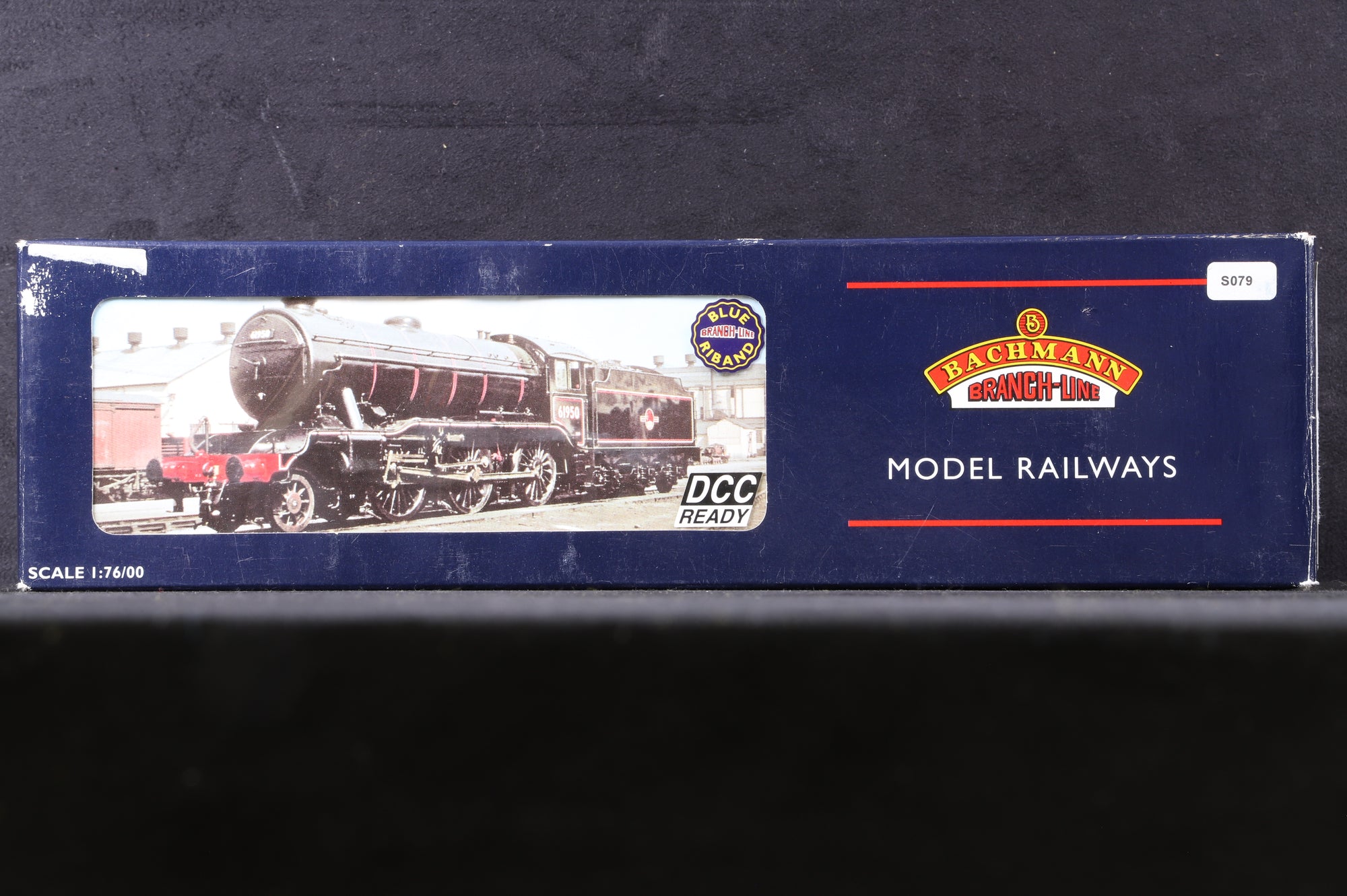 Bachmann OO 32-277 K3 Class 61949 in Lined BR Black w/ Stepped Tender & Late Crests