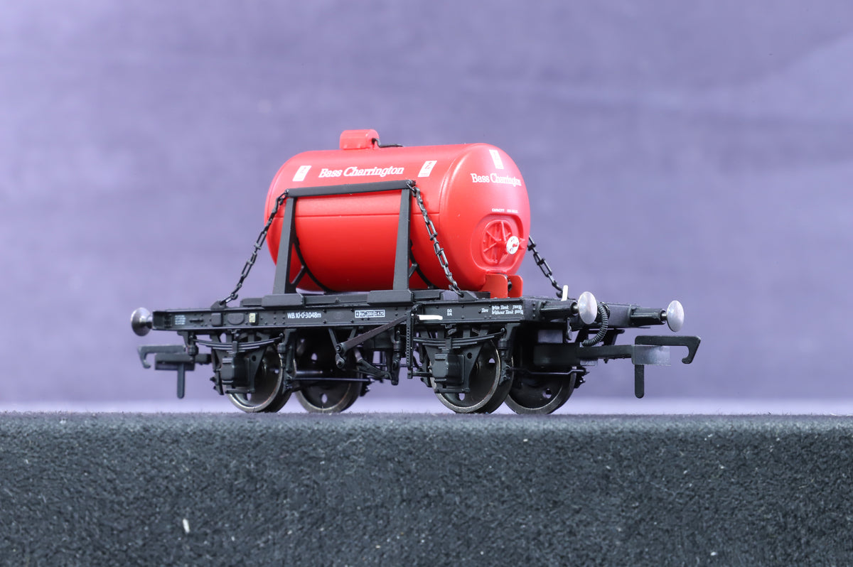 Clark Railworks OO Gauge C3023 Demountable Tank Wagon &#39;B749028&#39;, Bass Charrington