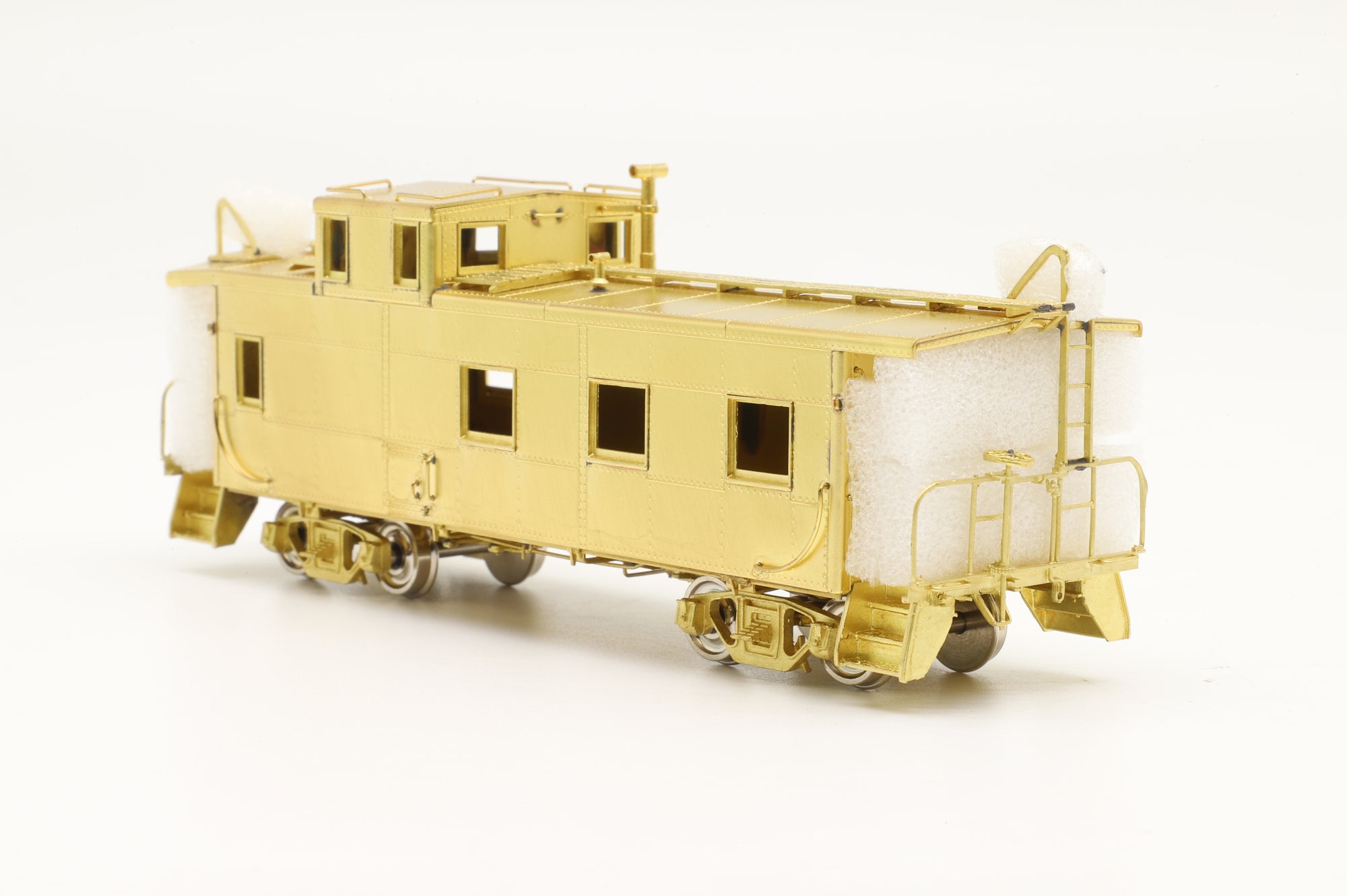 Overland Models Inc. HO Brass OMI-3868 Mile. Rd Steel Cupola Caboose Unpainted