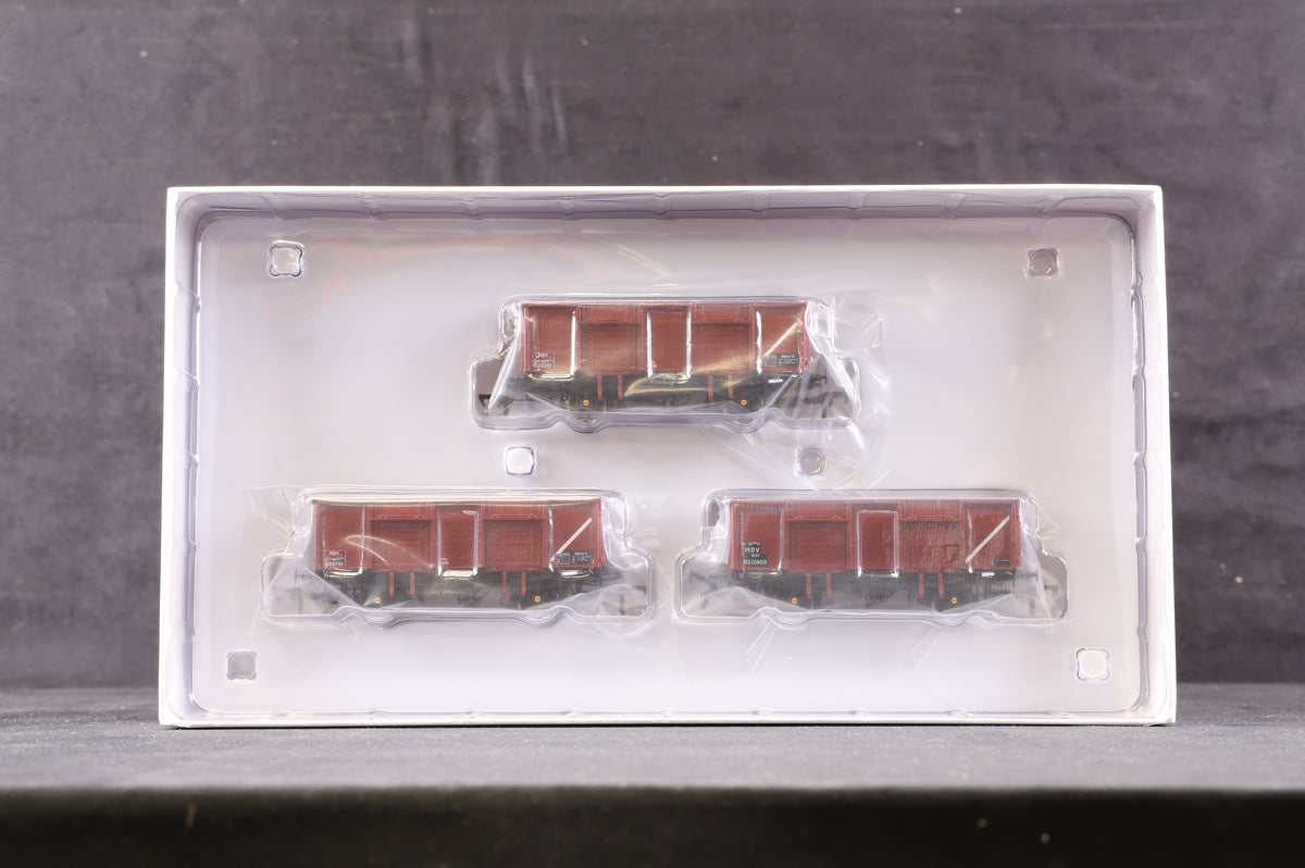 Accurascale OO ACC1093 Set Of 3 21T MDV Mineral Wagons &#39;B312257, B312744 &amp; B312850&#39;