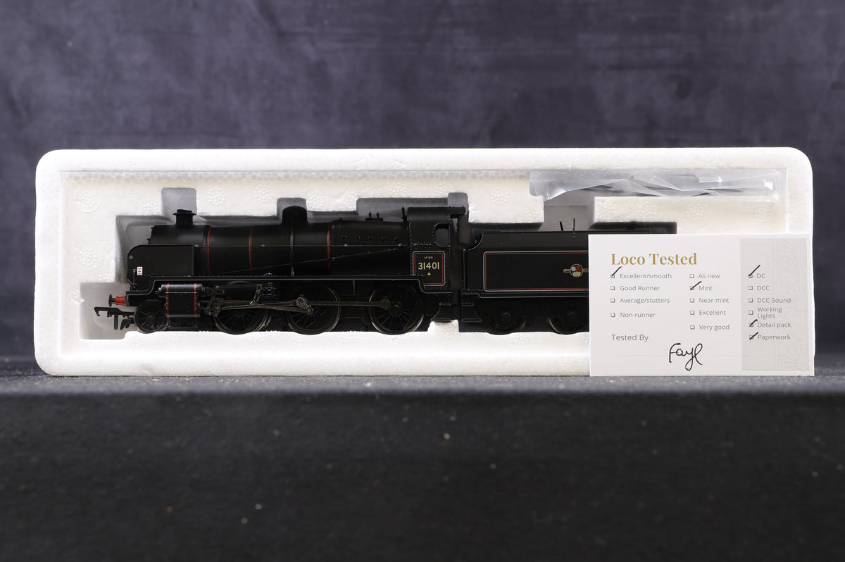 Bachmann OO 32-162 N Class &#39;31401&#39; BR Black L/Crest Slope Sided Tender