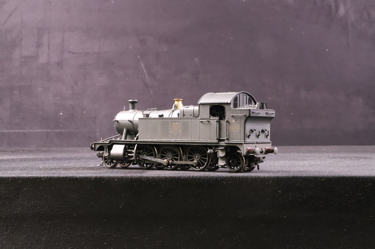Bachmann OO 32-128 45xx Tank &#39;4573&#39; BR Black E/C Weathered