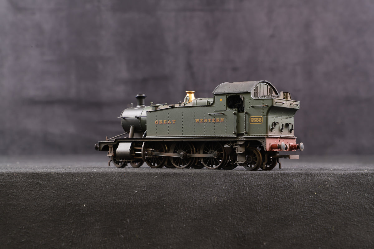 Bachmann OO 32-136 4575 Prairie Tank &#39;5555&#39; Great Western Green Weathered