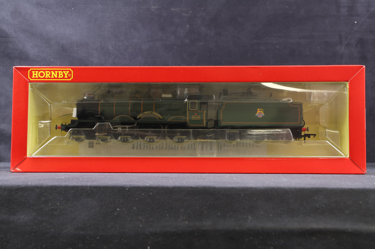 Hornby OO R3301 Caste Class The Tyseley Connection &#39;Earl Of Mount Edgcumbe&#39; BR Green E/C Special Edition