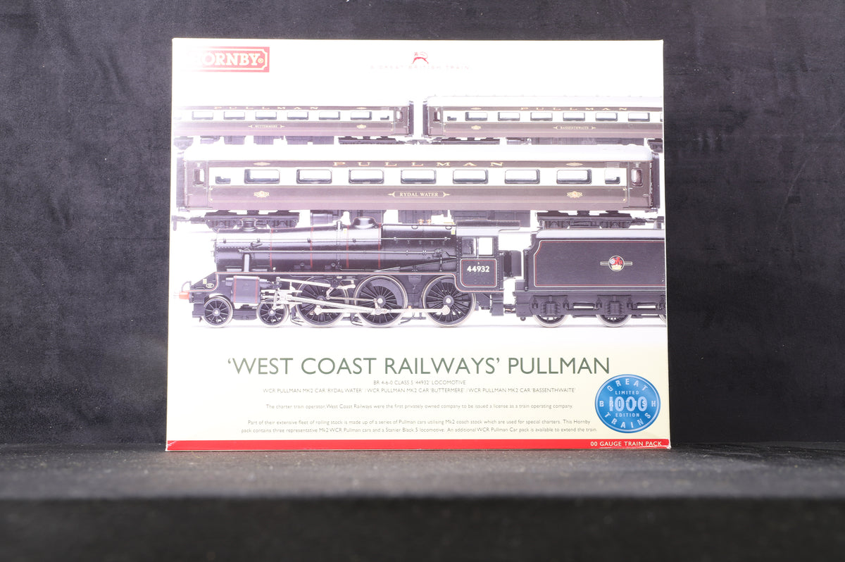 Hornby OO R2979 West Coast Railways Pullman Train Pack Ltd Ed 848/ 1000