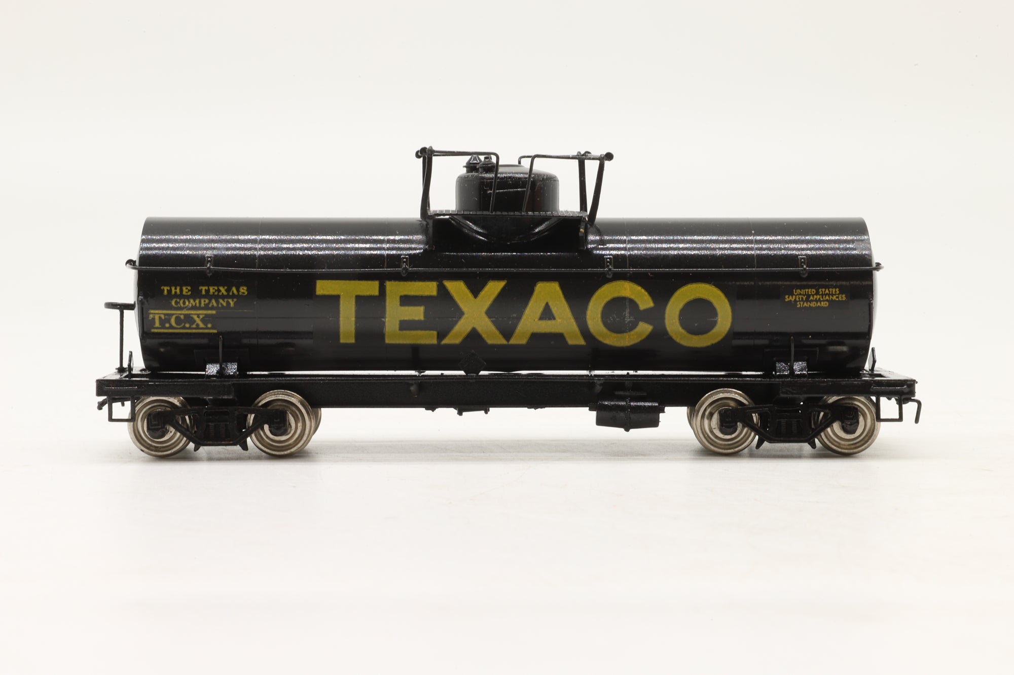 Iron Horse HO Brass 15662 8,000 Gallon Tank Car in Texaco Black