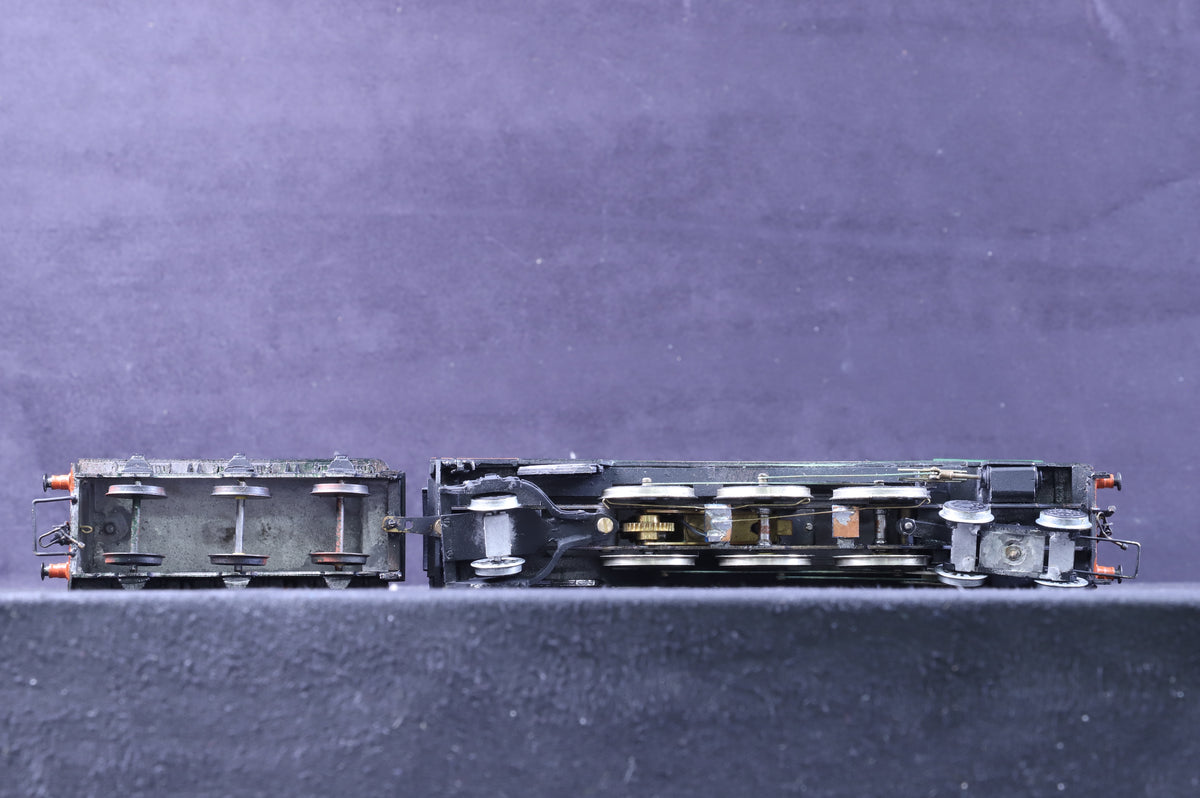 Millholme Models OO Kit Built Merchant Navy Class 35027 &#39;Port Line&#39; in BR Lined Green w/ Early Crests