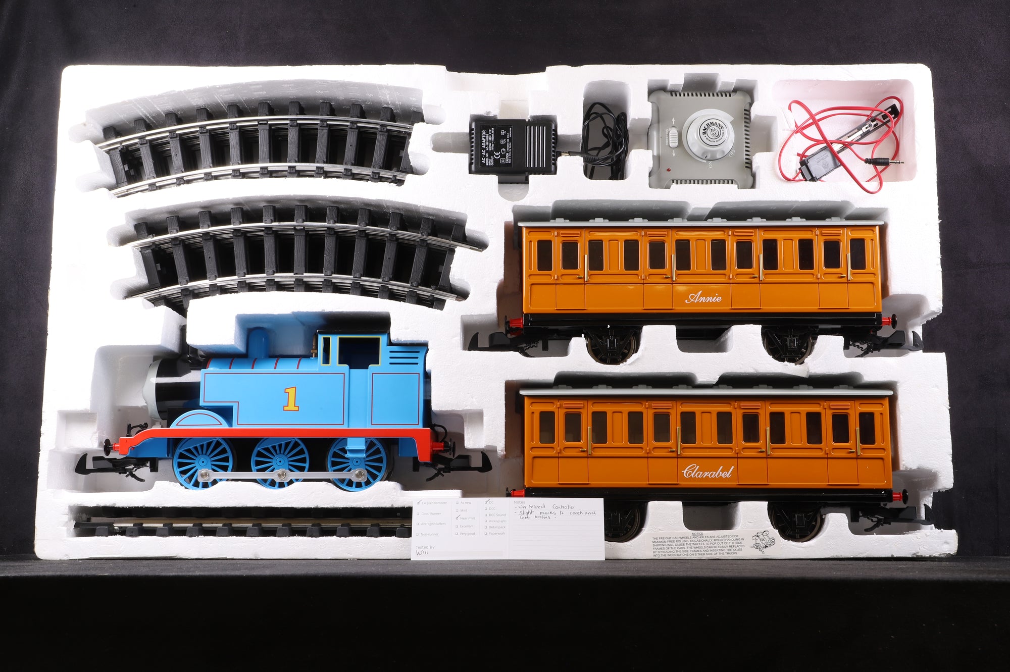 Bachmann G K110225 Thomas With Annie & Clarabel Train Set