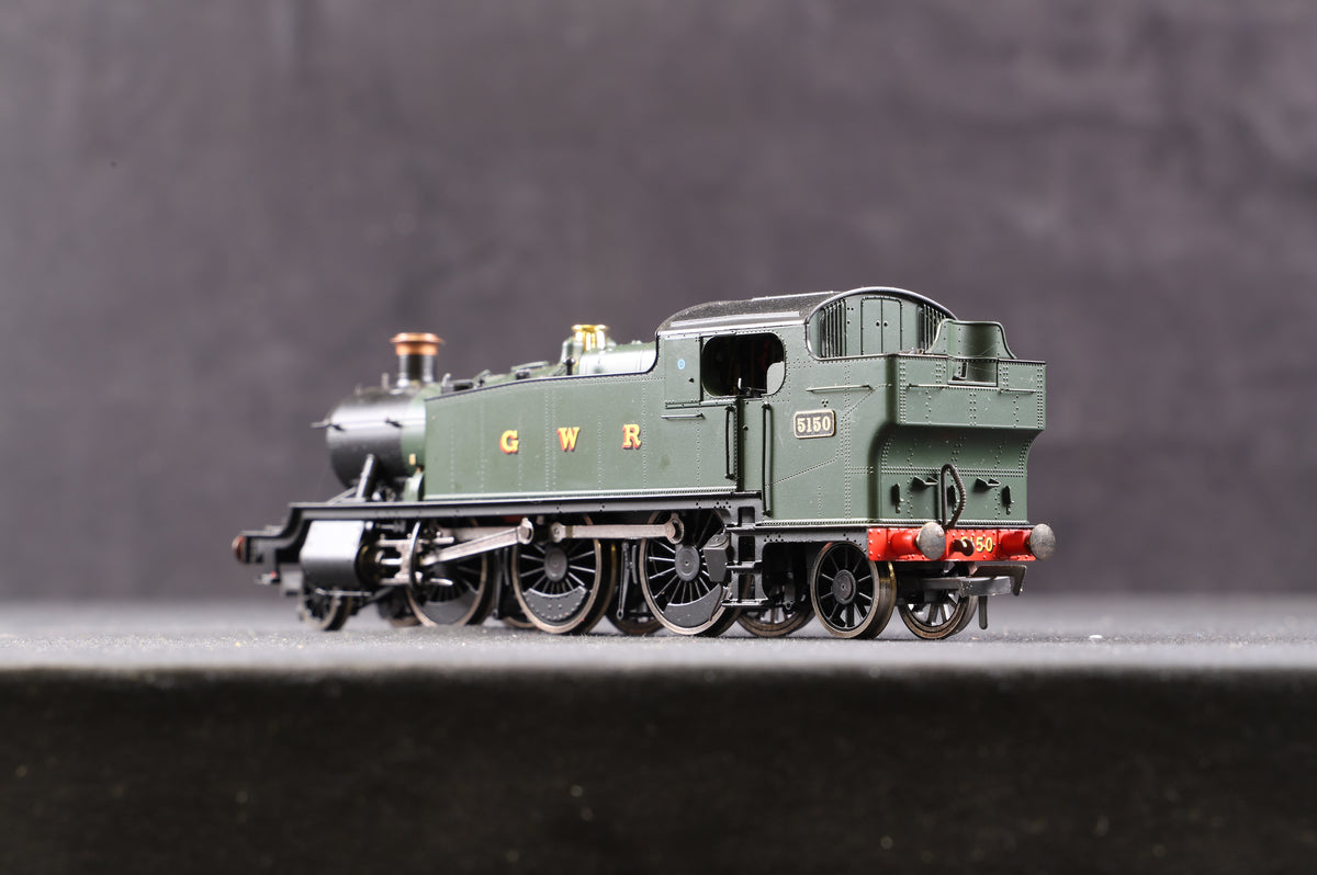 Dapol OO 4S-041-0-04D Large Prairie &#39;5150&#39; GWR Green, DCC Fitted