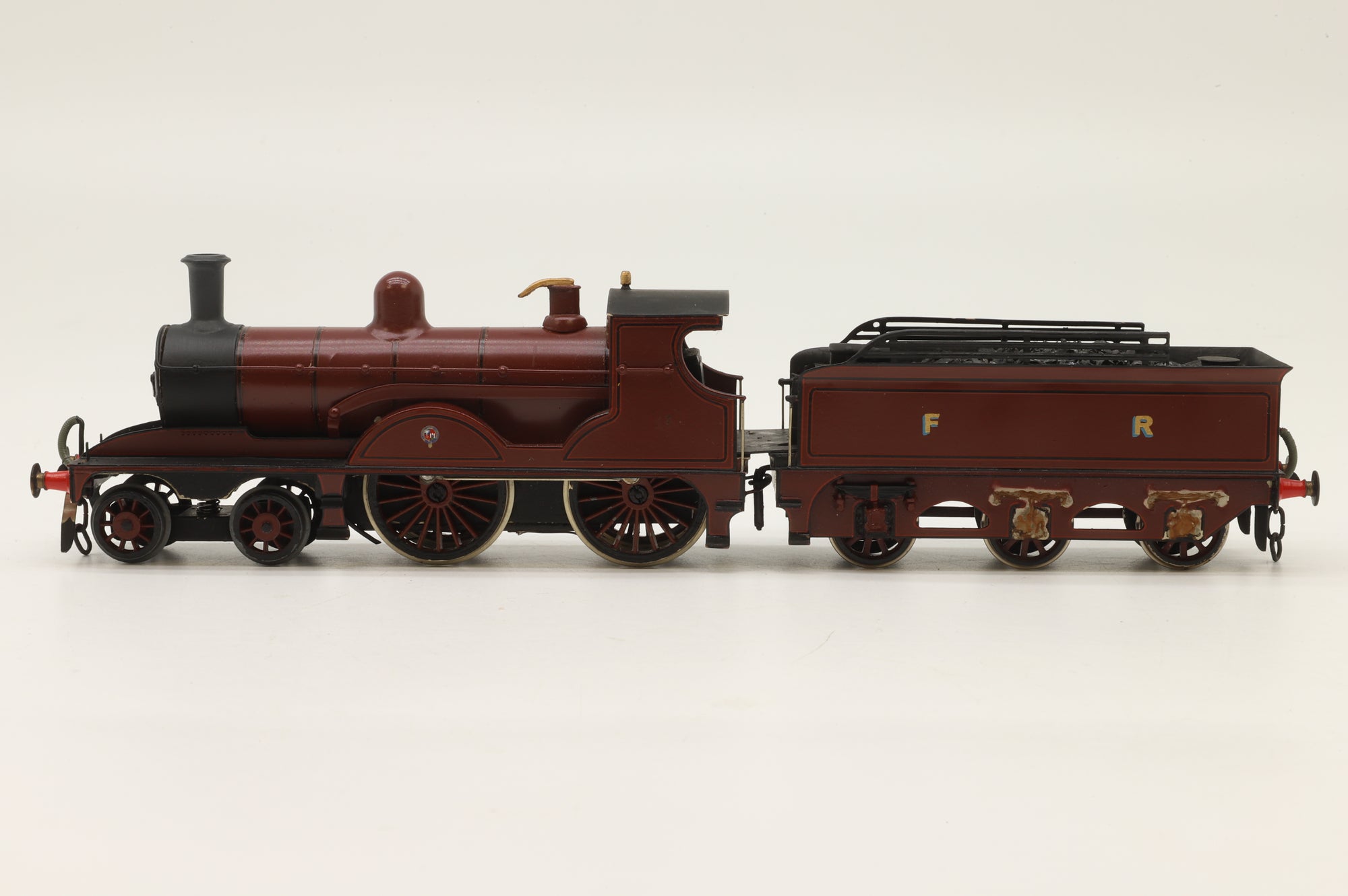 Kit Built OO Furness Railway Steam Locomotive FR Maroon Pro Painted