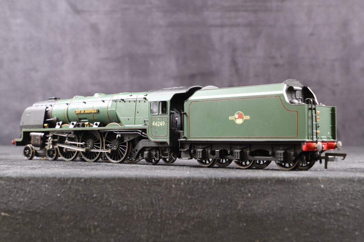 Hornby OO R2782XS Duchess Class 8P &#39;46249&#39; &#39;City Of Sheffield&#39; BR Green L/C, DCC Fitted