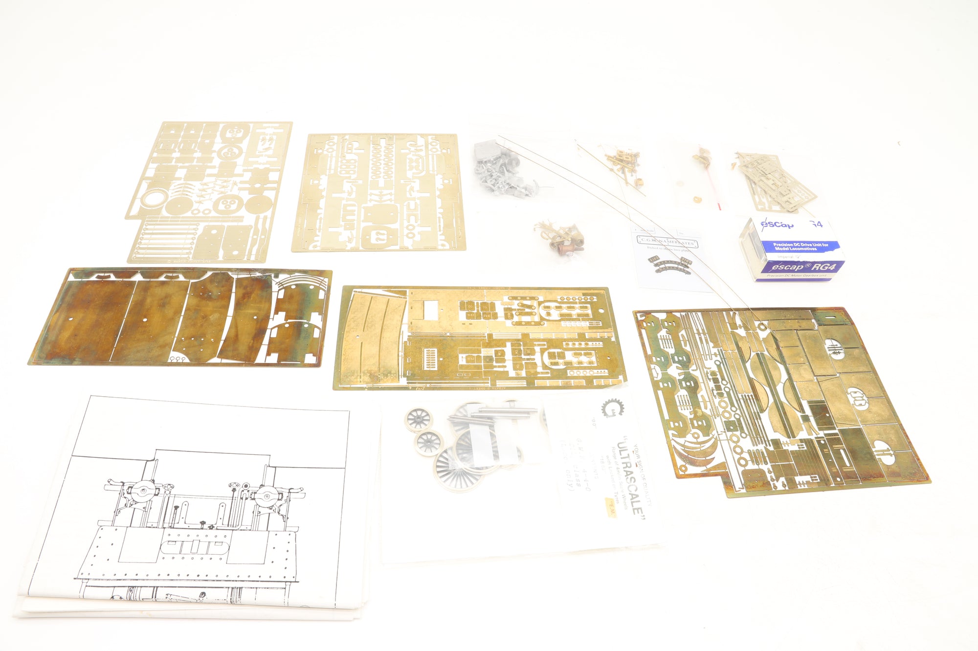 Martin Finney OO/P4/EM Atbara/Flower GWR Locomotive Unstarted Kit