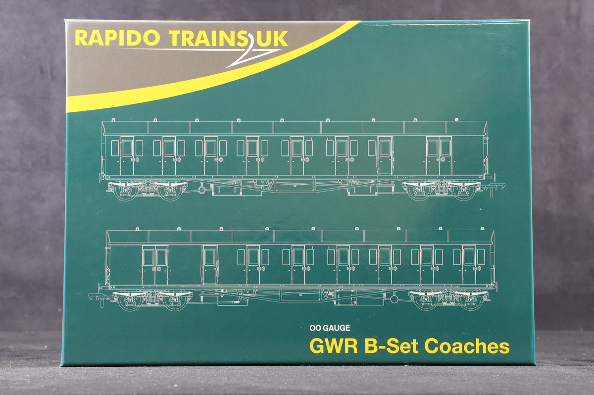 Rapido OO 946001 DIA E140 B Set GWR Shirtbutton Livery &#39;No.6977 &amp; 6978&#39; &#39;Bodmin Branch No.2&#39;