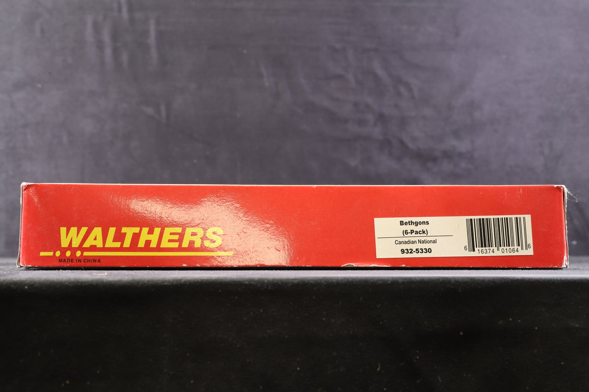 Walthers HO 932-5330 Bethgons 6 Pack Canadian National