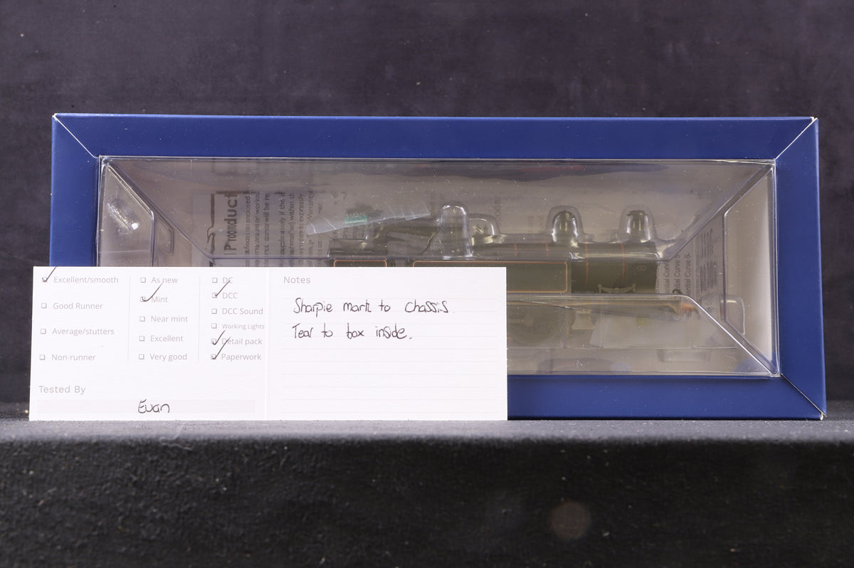 Bachmann OO 31-167DC L&amp;YR 2-4-2 Tank &#39;50795&#39; BR Black Early Emblem (Weathered)