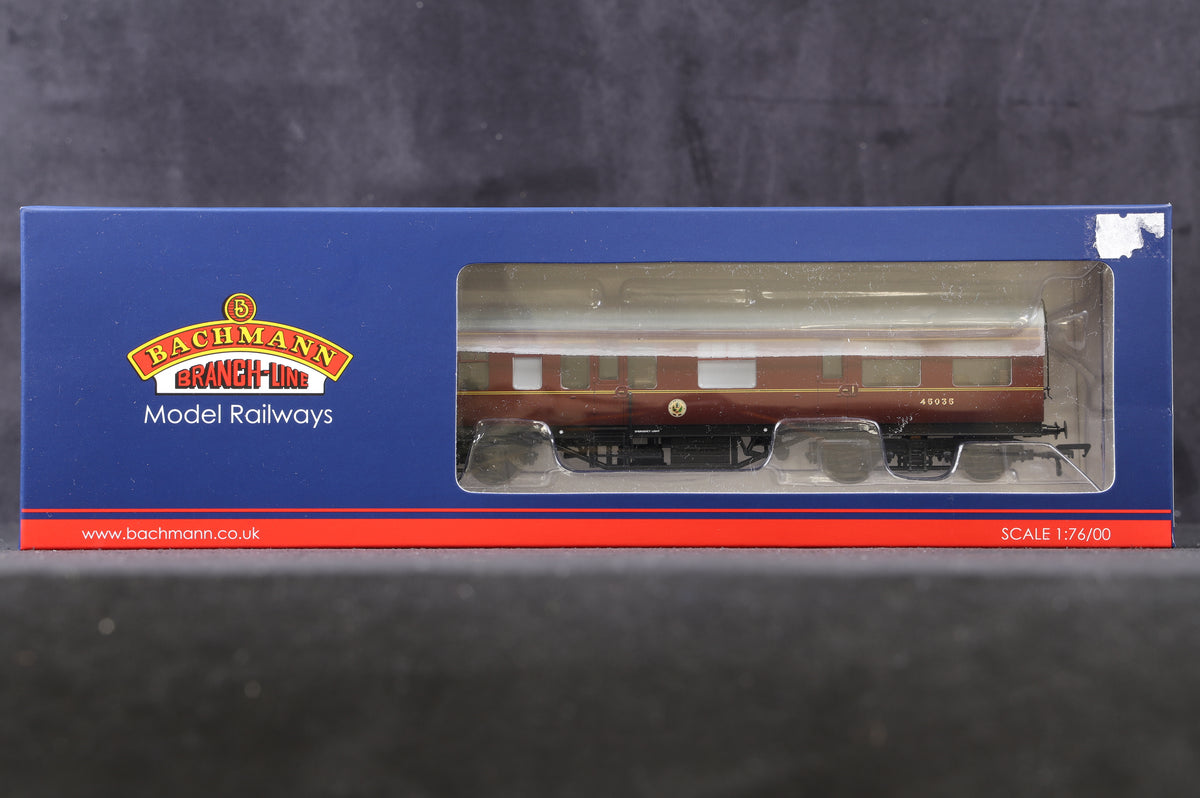 Bachmann OO 39-780 LMS 50ft Inspection Saloon LMS Crimson Lake