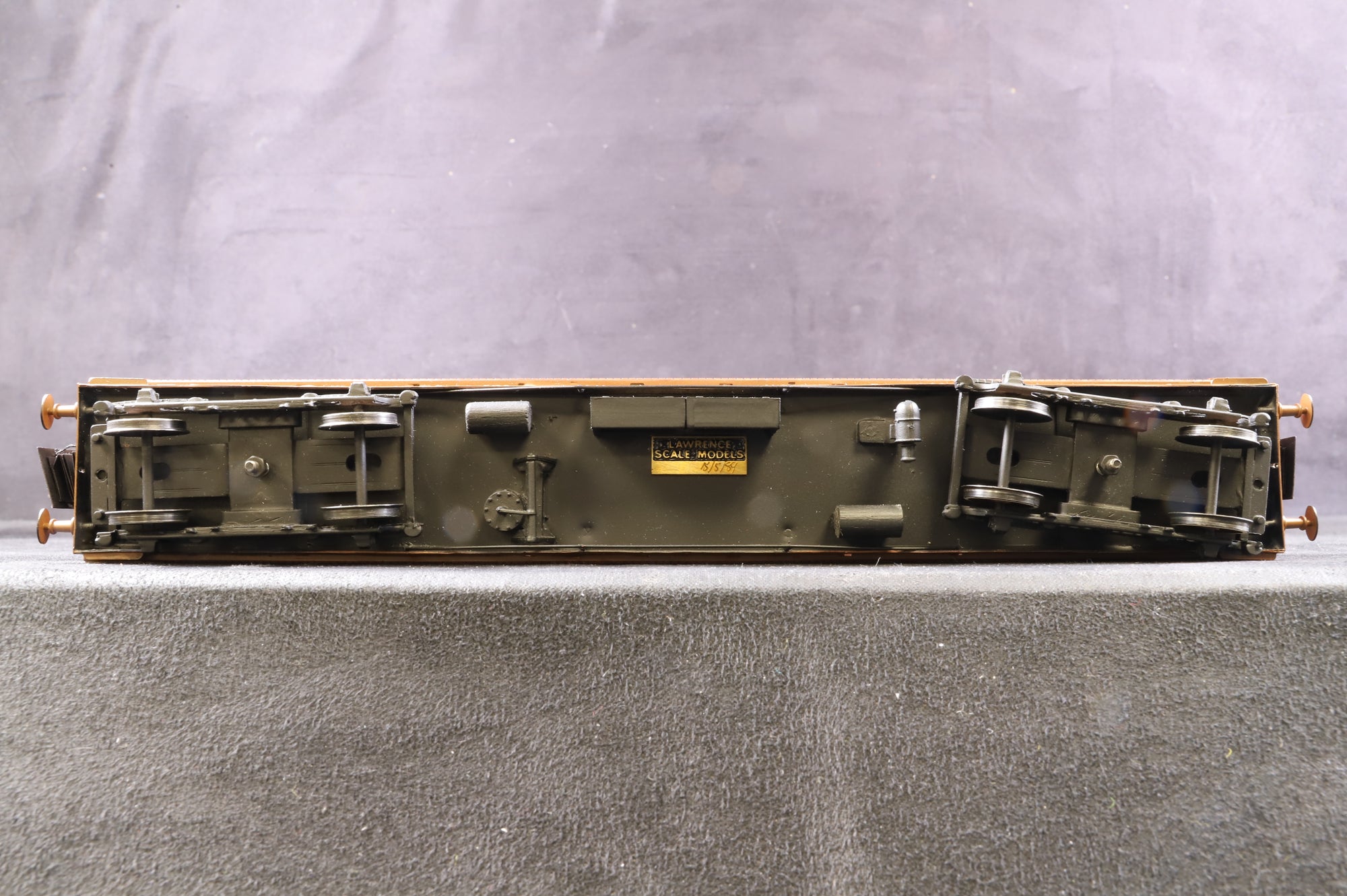 Lawrence Scale Models OO Great Central Barham 3rd Class Coach Kit Built