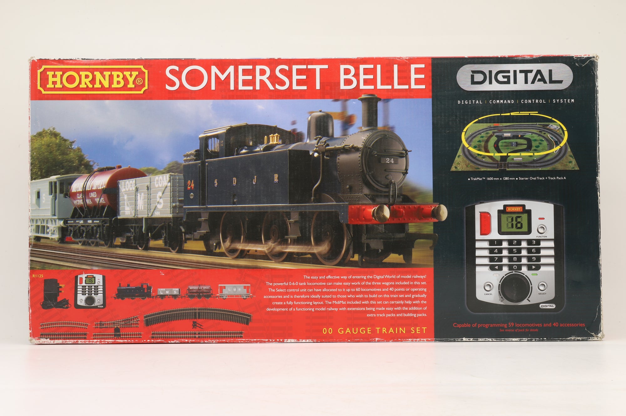 Hornby OO R1125 Somerset Belle Train Set DCC