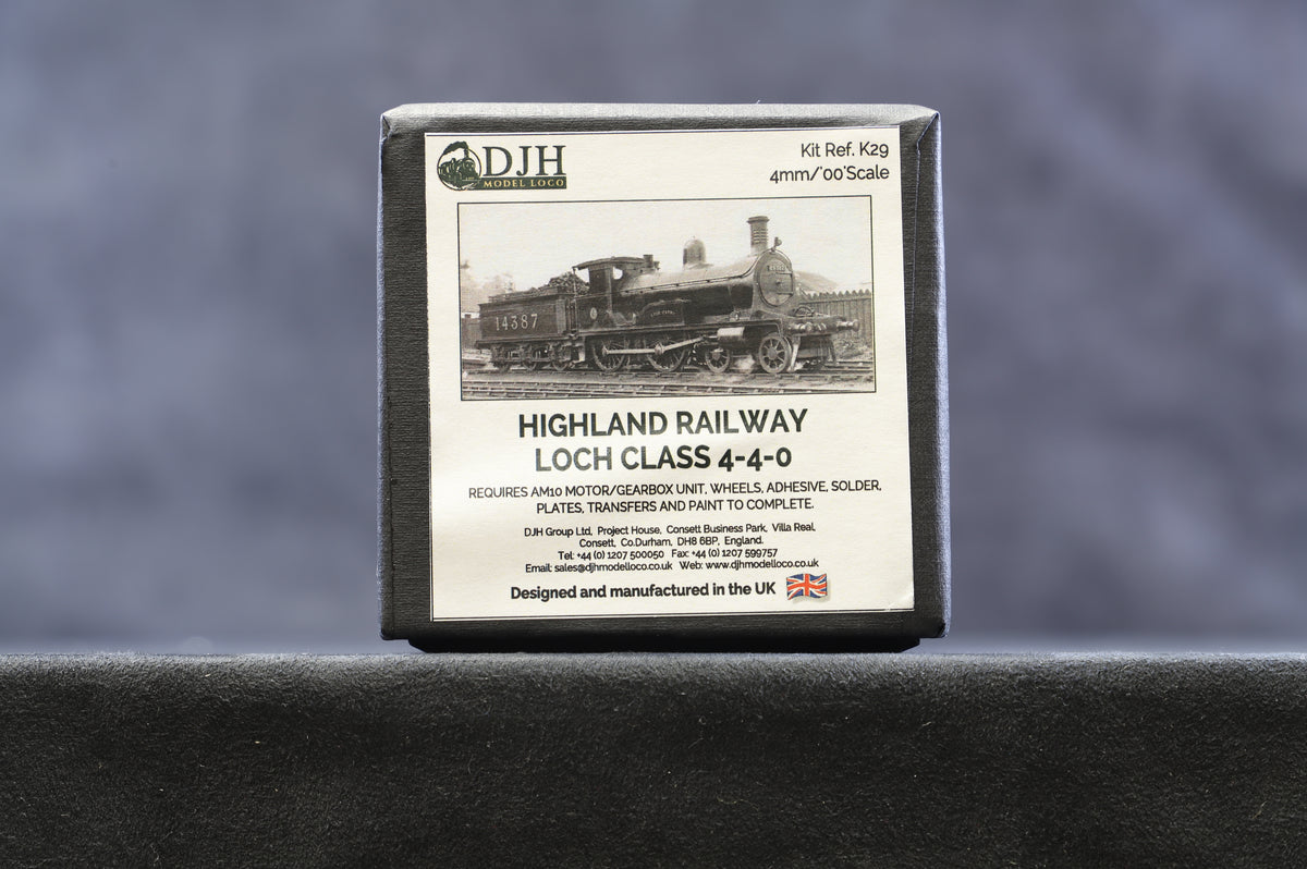 DJH OO K29 Highland Railway Loch Class 4-4-0 Kit
