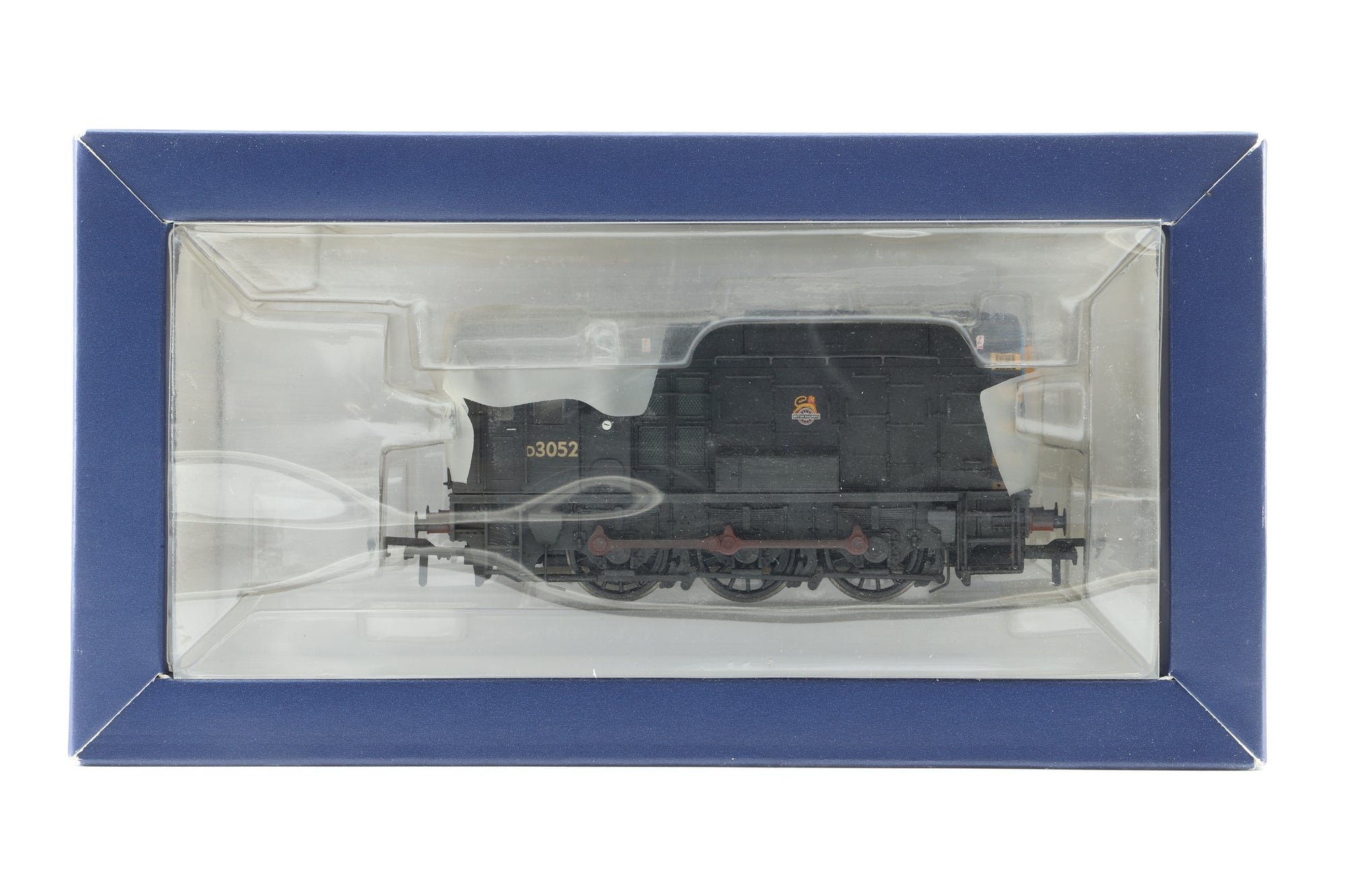 Bachmann OO 32-110Z Class 08 Diesel Shunter 'D3052' BR Black Early Emblem, Excl. Model Rail, Weathered