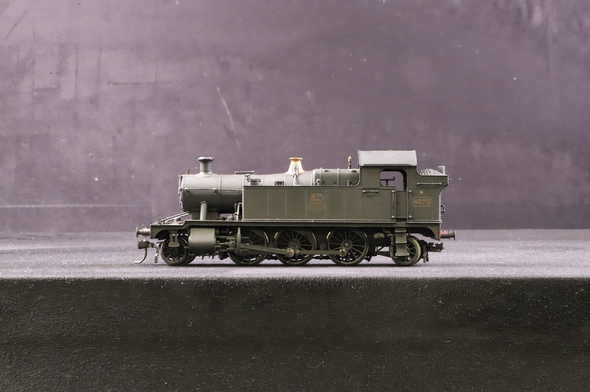 Bachmann OO 32-128 45xx Tank &#39;4573&#39; BR Black E/C Weathered