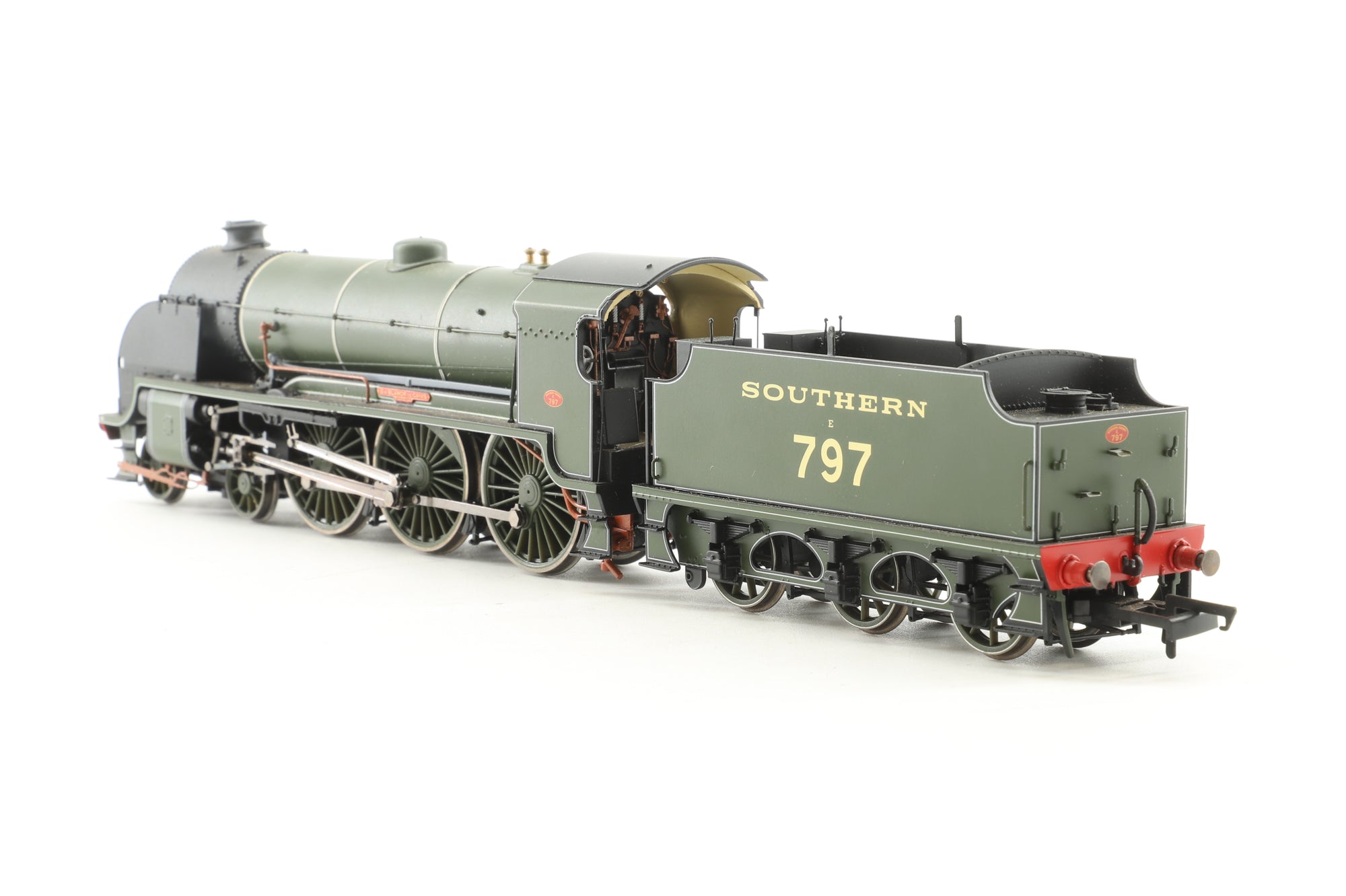 WORKSHOP Hornby OO Class N15 'Sir Blamor de Ganis' '797' SR Olive Green, Non-Runner