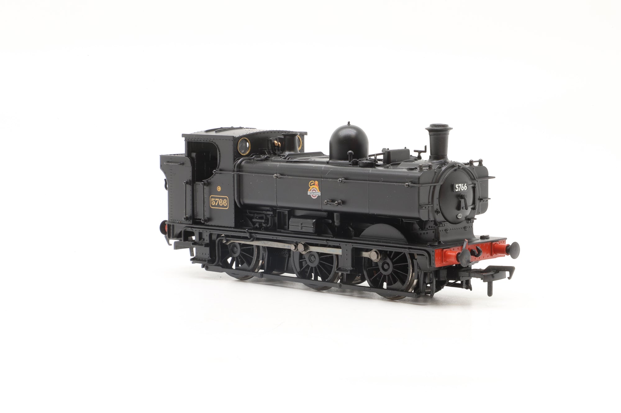 Bachmann OO 32-214 Class 57XX Pannier Tank '5766' BR Black Early Emblem, DCC Fitted