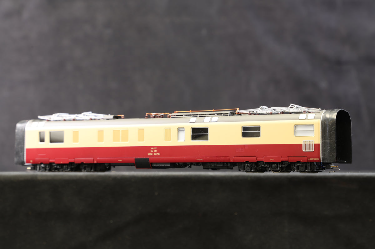 Lematec HO-216/1A SBB TEE II RAe 1051 Rot/bei ge, DCC Fitted