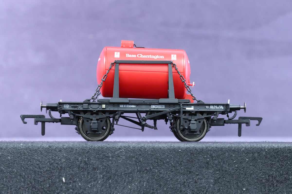 Clark Railworks OO Gauge C3023 Demountable Tank Wagon &#39;B749028&#39;, Bass Charrington