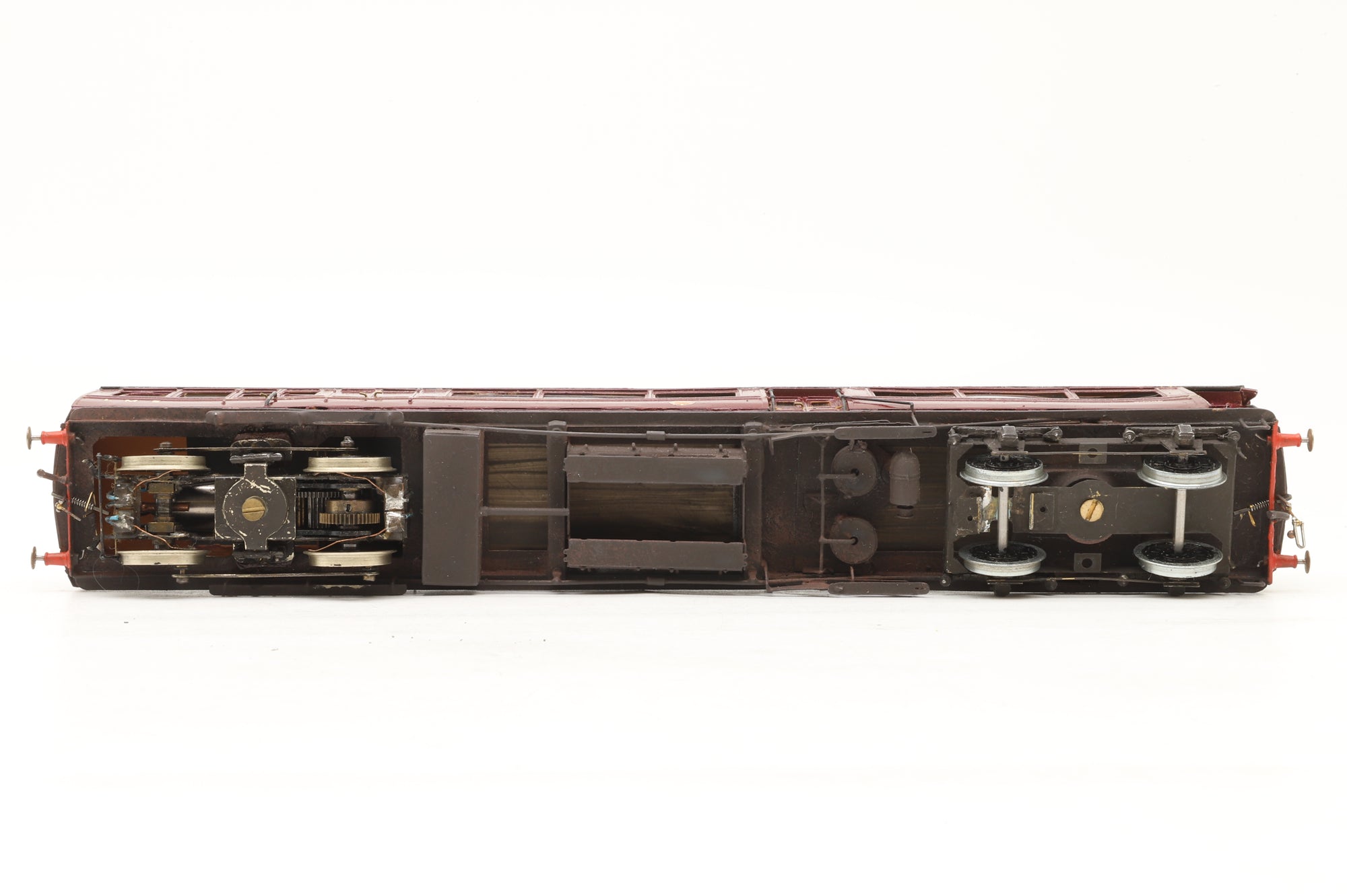 Kit Built Brass OO LNWR Steam Railmotor LMS Maroon '29998'