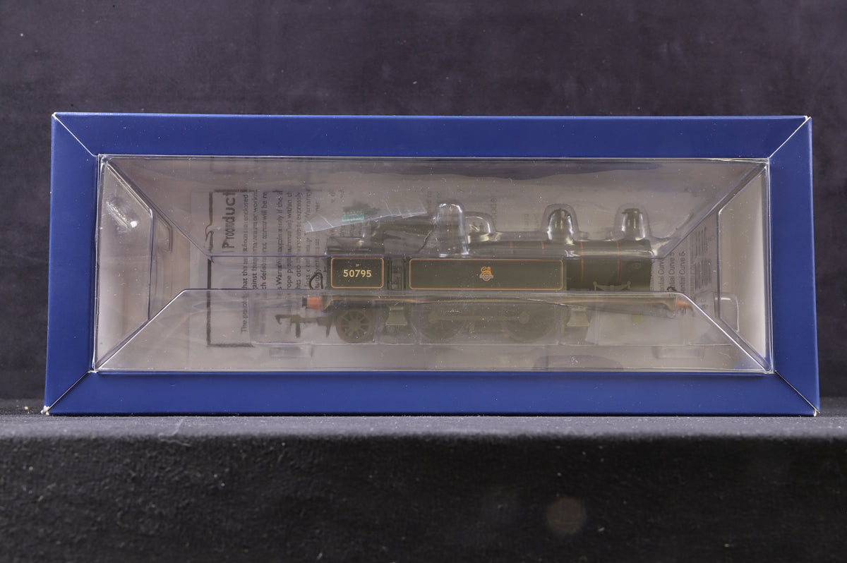 Bachmann OO 31-167DC L&amp;YR 2-4-2 Tank &#39;50795&#39; BR Black Early Emblem (Weathered)