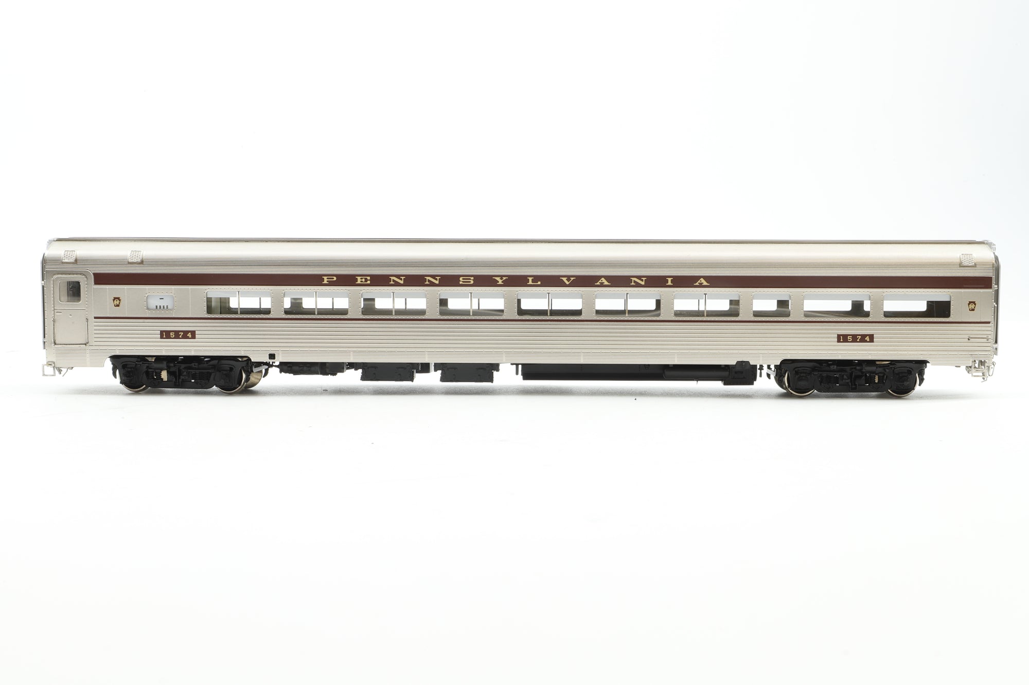 Samhongsa/Challenger Imports HO Brass Rake of 14 Pennsylvania Railroad 'Congressional', C-2A, C-2B & C-F1