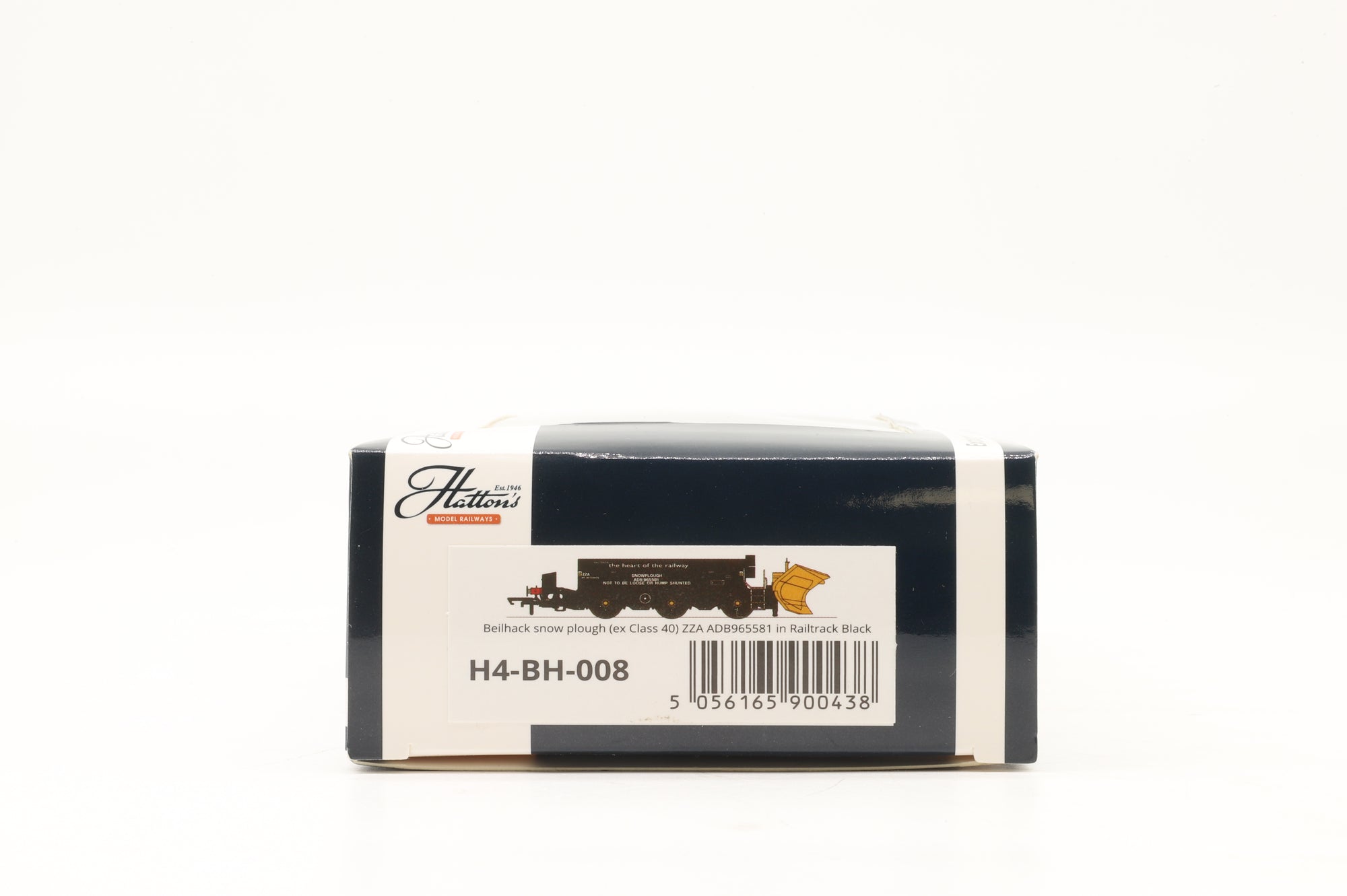 Hattons OO H4-BH-008 Beilhack Snow Plough (Ex Class 40) ZZA 'ADB965581' Railtrack Black