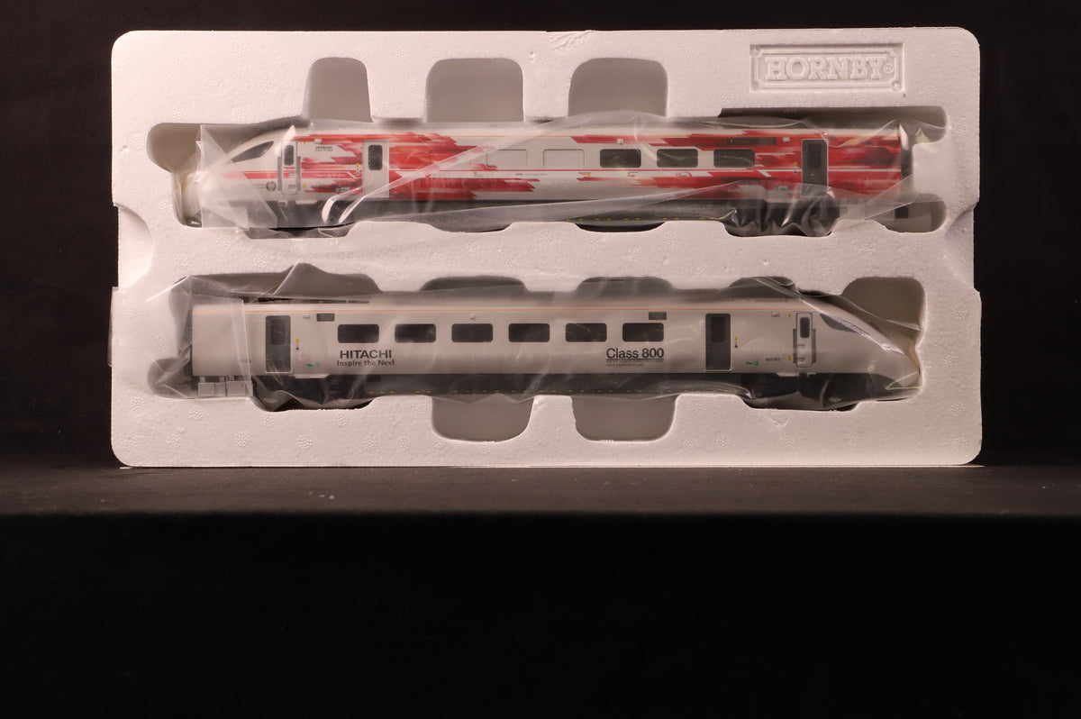 Hornby OO R3579 Hitachi Class 800 in Test Livery