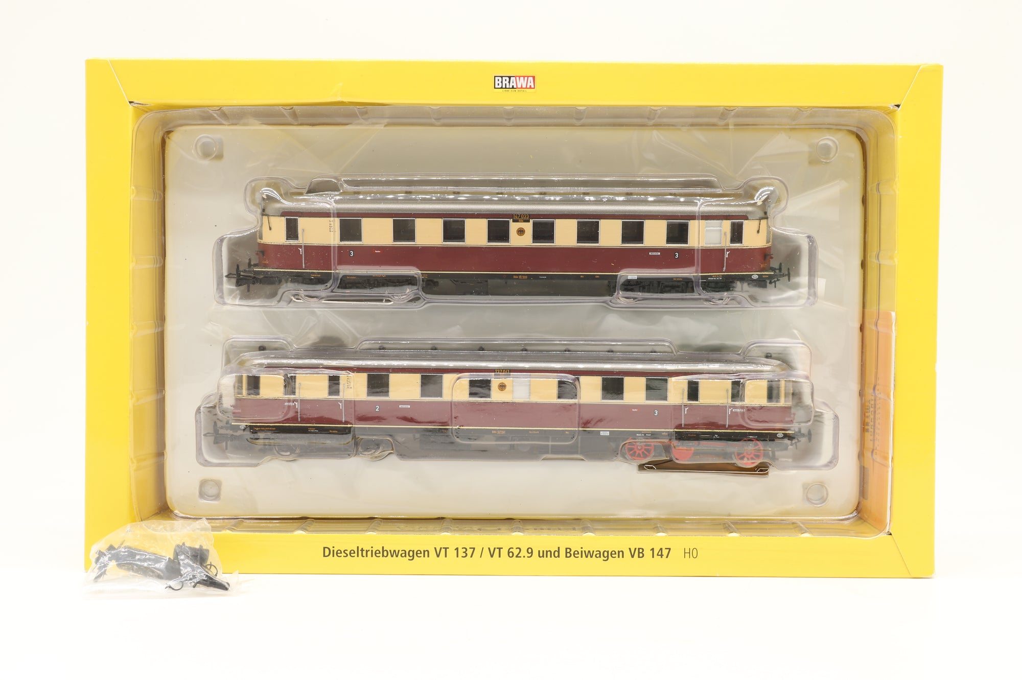 Brawa 44353 Triebwagen VT 137 DRG Ep. II, 3-Rail, DCC Sound