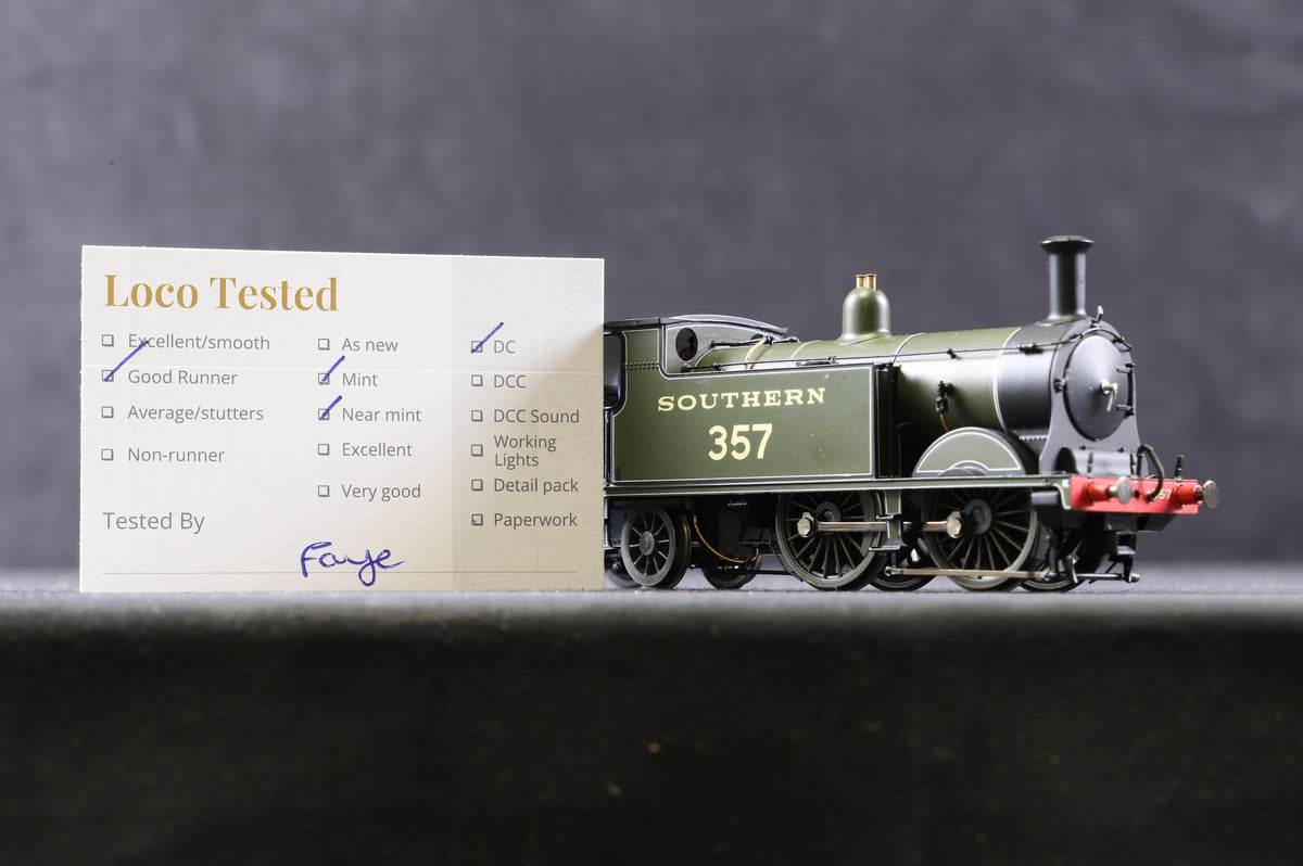 Hornby OO R2503 SR 0-4-4 Class M7 Steam Locomotive &#39;357&#39;