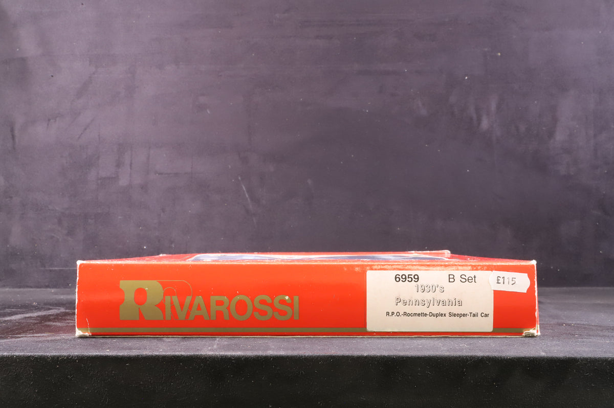Rivarossi HO 6959 Pack Of 4 Pennsylvania Coaches