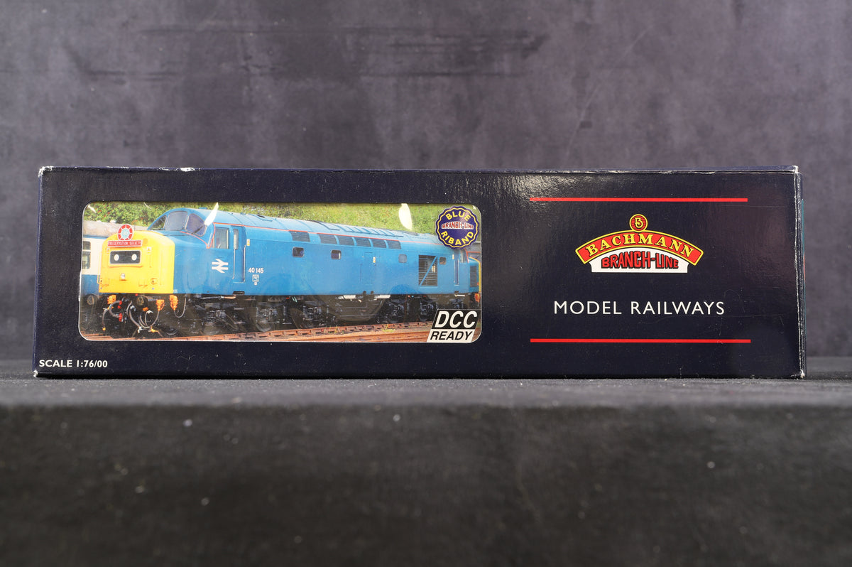 Bachmann OO 32-475Y Class 40 40145 in BR Blue with Centre Headcode Boxes - Limited Edition for CFPS