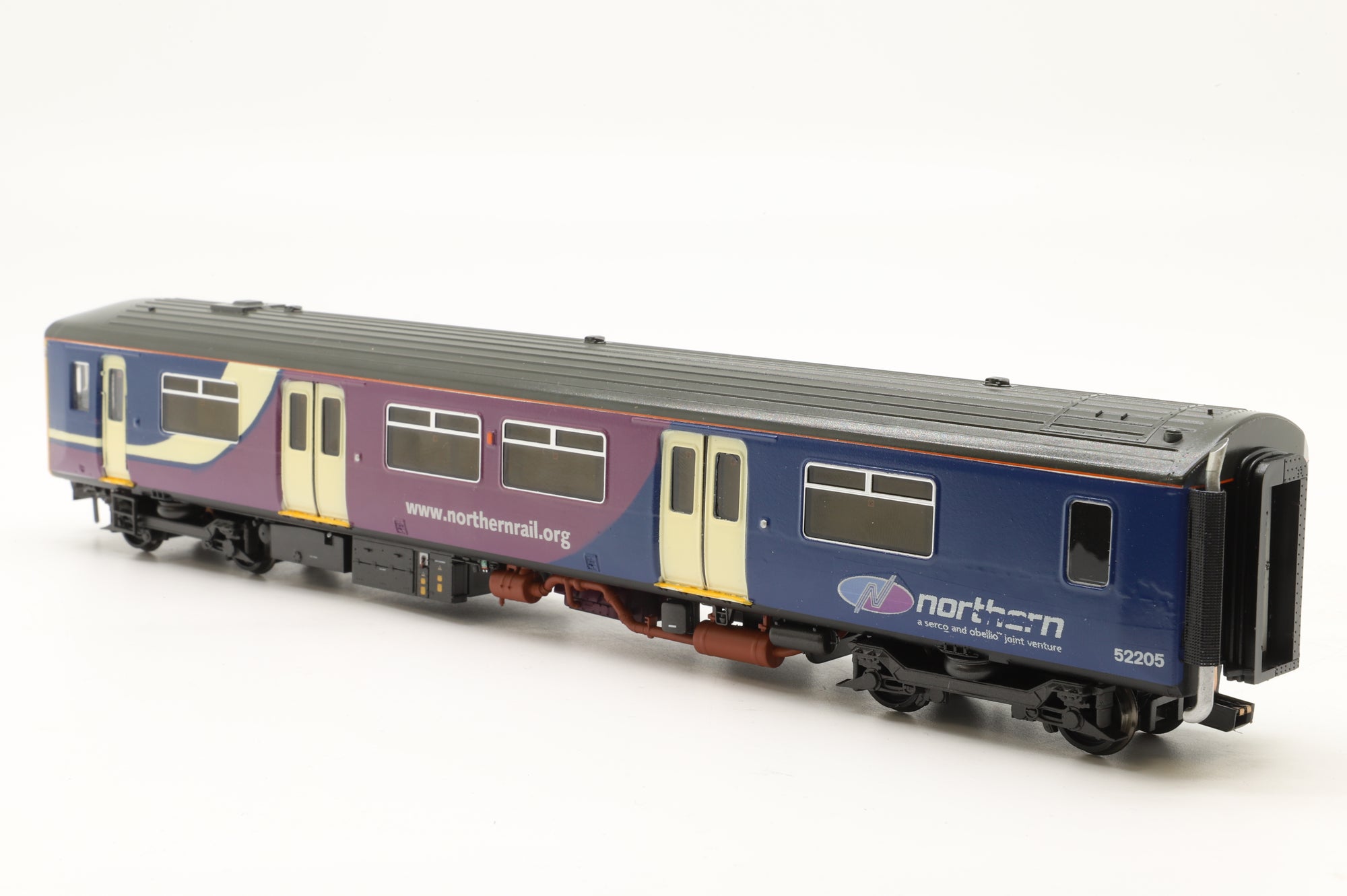 Bachmann OO Class 150/2 150205 in Northern Livery – Custom Repaint