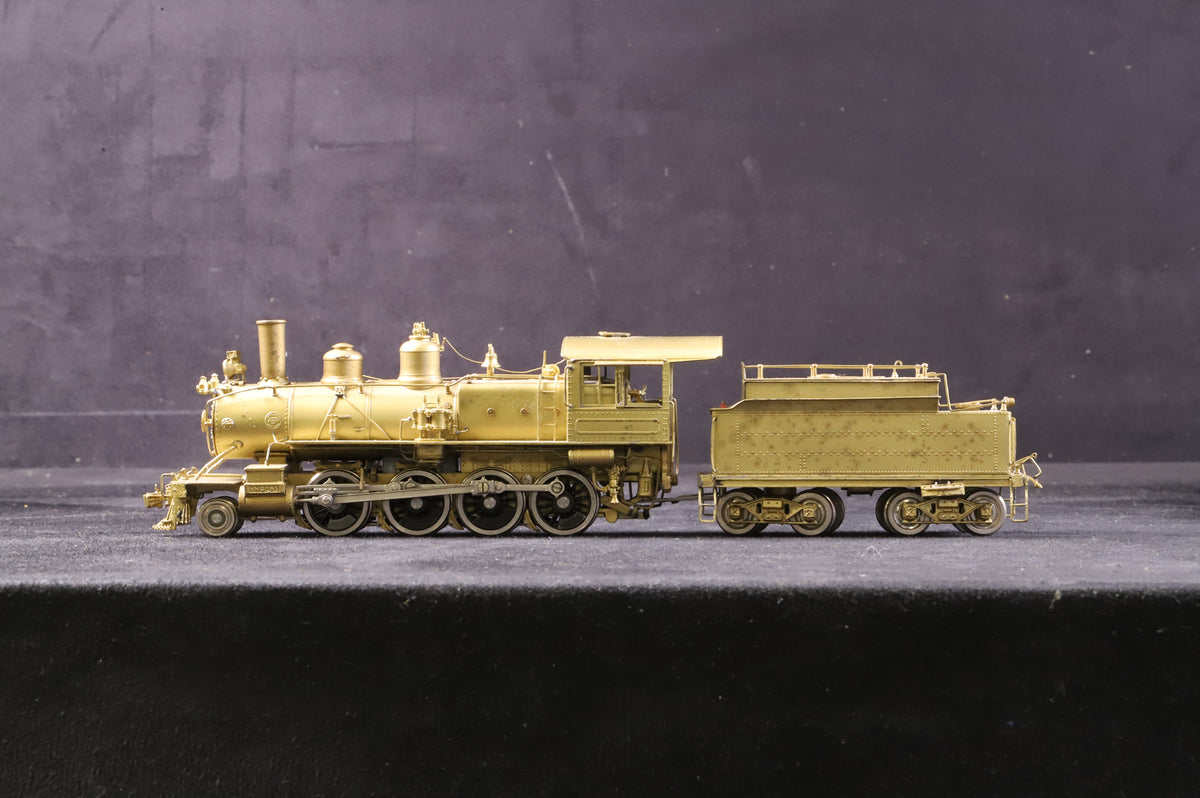 Sunset Models HO F-1 2-8-0 Great Northern Steam Locomotive Unpainted Brass