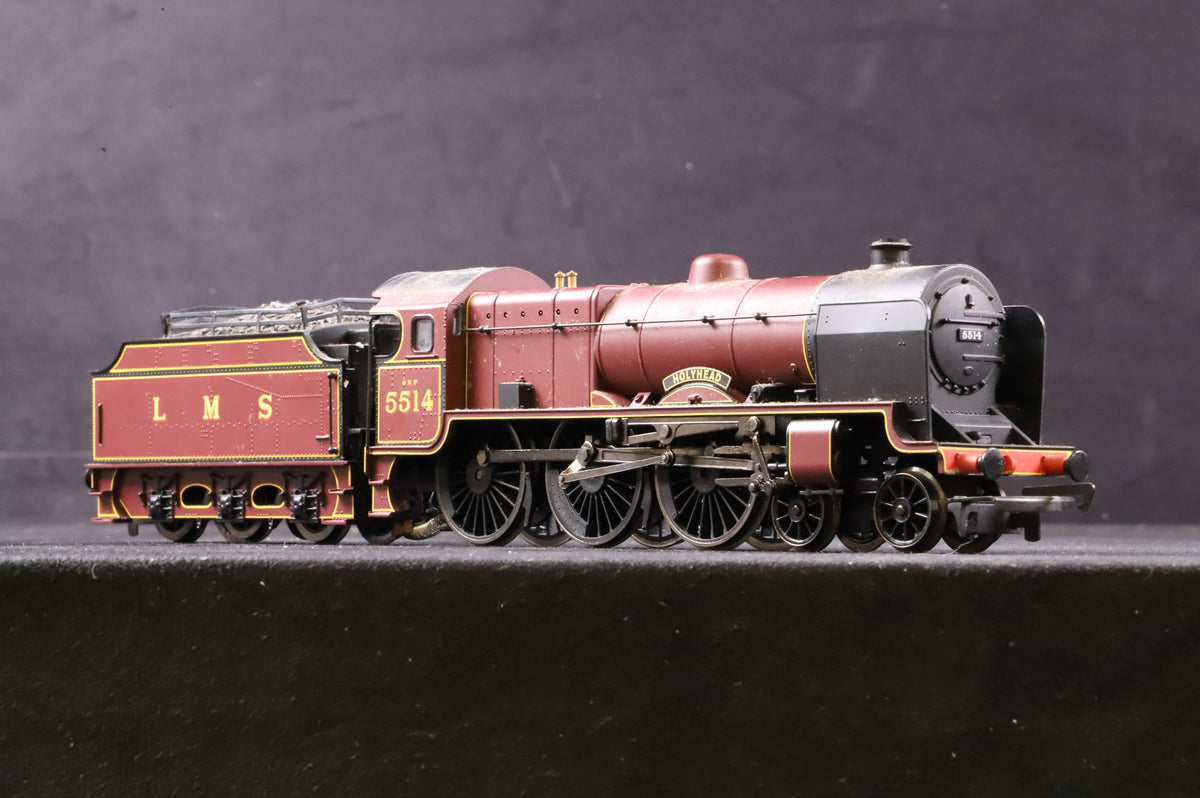 WORKSHOP Hornby OO R2182B Patriot Class 5XP &#39;5514&#39; &#39;Holyhead&#39; LMS Maroon Non Runner